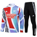 Conjunto Agasalho Treino Arsenal 24/25 - Vermelho e Azul - Futx Brasil