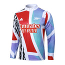 Conjunto Agasalho Treino Arsenal 24/25 - Vermelho e Azul - Futx Brasil