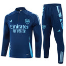 Conjunto Agasalho Treino Arsenal 24/25 - Azul Escuro - Futx Brasil