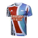 Conjunto Arsenal Treino 24/25 - Vermelho e Azul - Futx Brasil