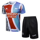 Conjunto Arsenal Treino 24/25 - Vermelho e Azul - Futx Brasil