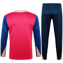 Conjunto Agasalho Treino Barcelona 24/25 - Rosa - Futx Brasil