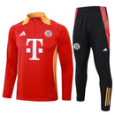 Conjunto Agasalho Treino Bayern de Munique 24/25 - Vermelho - Futx Brasil