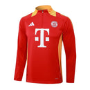 Conjunto Agasalho Treino Bayern de Munique 24/25 - Vermelho - Futx Brasil
