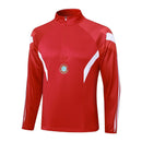 Conjunto Agasalho Treino Bayern de Munique 24/25 - Vermelho e Branco - Futx Brasil