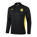 Conjunto Agasalho Treino Borussia Dortmund 24/25 - Preto - Futx Brasil