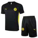 Conjunto Borussia Dortmund Treino 24/25 - Preto - Futx Brasil