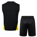 Conjunto Borussia Dortmund Treino Regata 24/25 - Preto - Futx Brasil