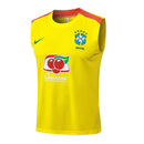 Conjunto Brasil Treino Regata 24/25  - Amarelo My Store