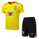 Conjunto Brasil Treino 24/25  - Amarelo My Store