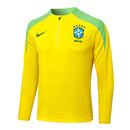 Conjunto Agasalho Treino Brasil 24/25 - Amarelo e Verde My Store