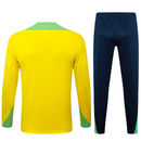 Conjunto Agasalho Treino Brasil 24/25 - Amarelo e Verde My Store