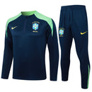 Conjunto Agasalho Treino Brasil 24/25 - Azul e Verde My Store