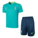 Conjunto Brasil Treino 24/25  - Azul Ciano My Store