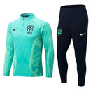 Conjunto Agasalho Treino Brasil 24/25 - Verde Àgua My Store