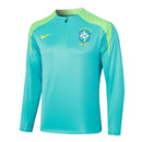 Conjunto Agasalho Treino Brasil 24/25 - Azul Ciano My Store
