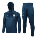 Conjunto Agasalho Treino Brasil 24/25 - Azul Escuro My Store