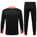 Conjunto Agasalho Treino Brasil 24/25 - Preto e Laranja My Store