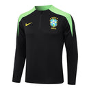 Conjunto Agasalho Treino Brasil 24/25 - Preto e Verde My Store