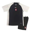 Conjunto Infantil Corinthians II 25/26 - Preto - Futx Brasil