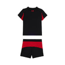 Conjunto Infantil Milan I 25/26 - Vermelho e Preto My Store