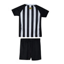 Conjunto Infantil Santos II 25/26 - Preto e Branco - Futx Brasil