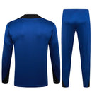 Conjunto Agasalho Treino Inter de Milão 24/25 - Azul e Preto - Futx Brasil