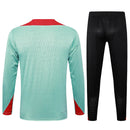 Conjunto Agasalho Treino Liverpool 24/25 - Verde Água - Futx Brasil