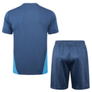 Conjunto Manchester City Treino 24/25 - Azul Escuro - Futx Brasil