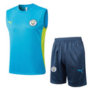 Conjunto Manchester City Treino Regata 24/25 - Azul - Futx Brasil