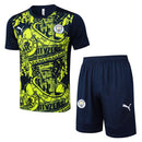 Conjunto Manchester City Treino 24/25 - Amarelo - Futx Brasil