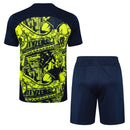Conjunto Manchester City Treino 24/25 - Amarelo - Futx Brasil