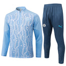 Conjunto Agasalho Treino Manchester City 24/25 - Azul Claro - Futx Brasil