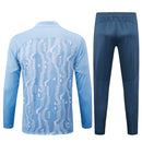 Conjunto Agasalho Treino Manchester City 24/25 - Azul Claro - Futx Brasil