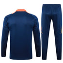 Conjunto Agasalho Treino Manchester United 24/25 - Azul Escuro - Futx Brasil