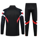 Conjunto Agasalho Treino Manchester United 24/25 - Preto - Futx Brasil
