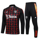 Conjunto Agasalho Treino Manchester United 24/25 - Vermelho e Preto - Futx Brasil