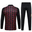 Conjunto Agasalho Treino Manchester United 24/25 - Vermelho e Preto - Futx Brasil