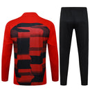 Conjunto Agasalho Treino Milan 24/25 - Vermelho - Futx Brasil