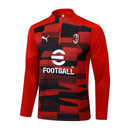 Conjunto Agasalho Treino Milan 24/25 - Vermelho - Futx Brasil
