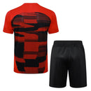 Conjunto Milan Treino 24/25 - Vermelho - Futx Brasil