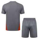Conjunto Milan Treino 24/25 - Cinza - Futx Brasil