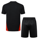 Conjunto Milan Treino 24/25 - Preto - Futx Brasil