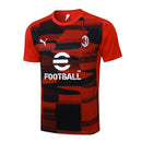 Conjunto Milan Treino 24/25 - Vermelho - Futx Brasil