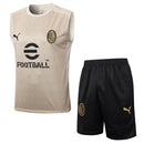 Conjunto Milan Treino Regata 24/25 - Bege - Futx Brasil