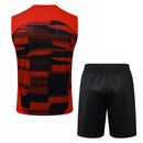Conjunto Milan Treino Regata 24/25 - Vermelho - Futx Brasil