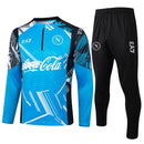 Conjunto Agasalho Treino Napoli 24/25 - Azul - Futx Brasil
