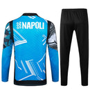 Conjunto Agasalho Treino Napoli 24/25 - Azul - Futx Brasil