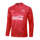 Conjunto Agasalho Treino Napoli 24/25 - Vermelho - Futx Brasil