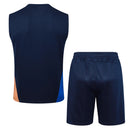 Conjunto Olympique de Marseille Treino Regata 24/25 - Azul Escuro - Futx Brasil